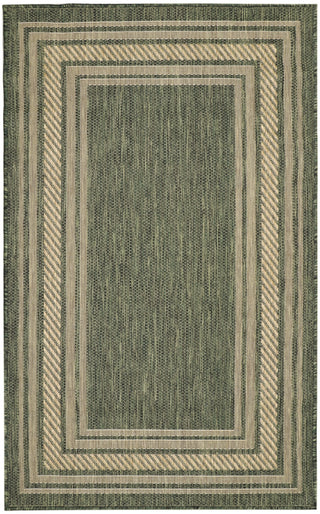 Nourison Horizon Indoor/Outdoor HOZ03 Green Area Rug main image