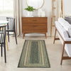 Nourison Horizon Indoor/Outdoor HOZ03 Green Area Rug Corner Image