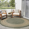 Nourison Horizon Indoor/Outdoor HOZ03 Green Area Rug Corner Image