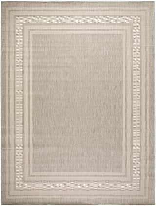 Nourison Horizon Indoor/Outdoor HOZ03 Grey Area Rug main image