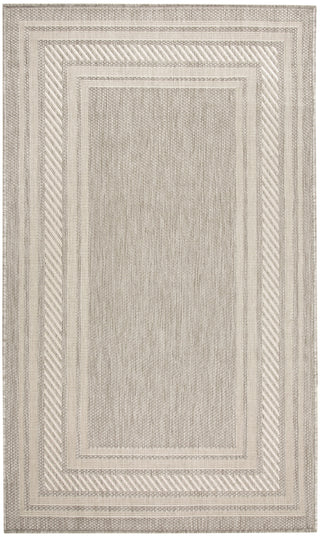 Nourison Horizon Indoor/Outdoor HOZ03 Grey Area Rug Main Image