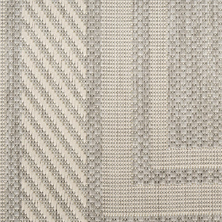 Nourison Horizon Indoor/Outdoor HOZ03 Grey Area Rug Swatch Image