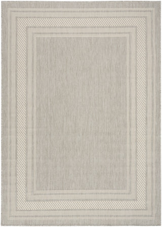 Nourison Horizon Indoor/Outdoor HOZ03 Grey Area Rug Main Image