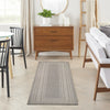 Nourison Horizon Indoor/Outdoor HOZ03 Grey Area Rug Corner Image
