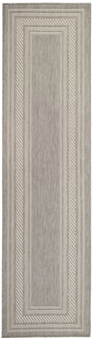 Nourison Horizon Indoor/Outdoor HOZ03 Grey Area Rug Main Image