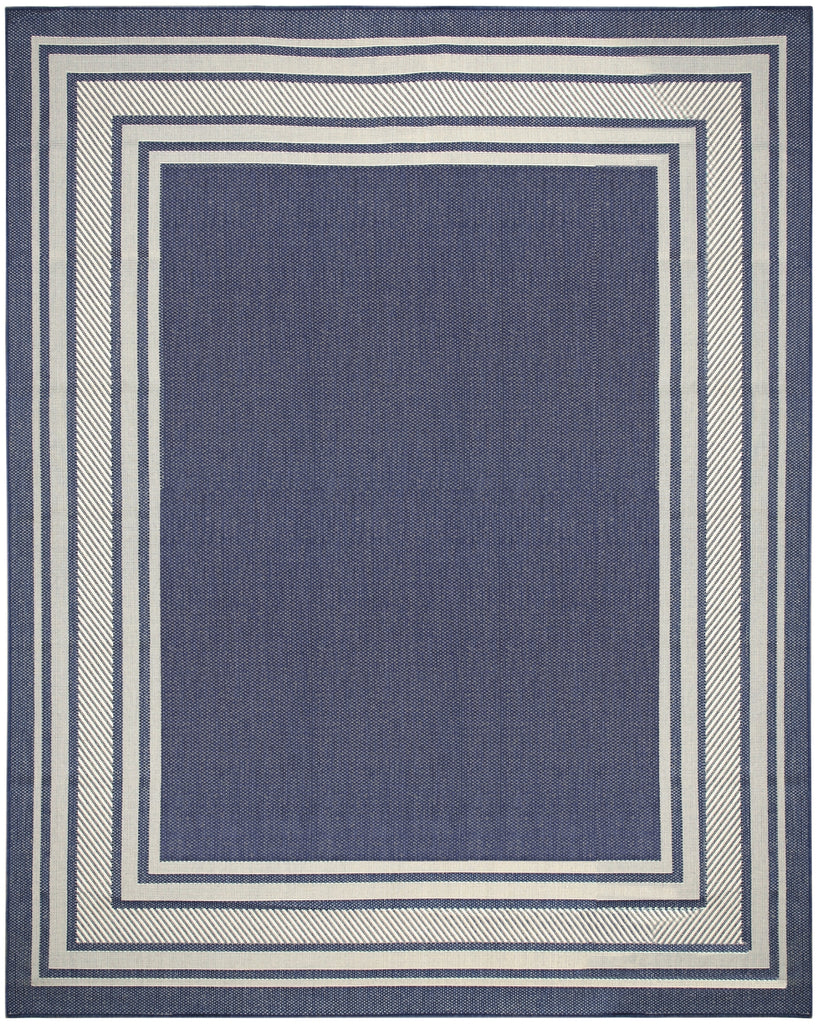 Nourison Horizon Indoor/Outdoor HOZ03 Navy Area Rug main image