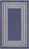 Nourison Horizon Indoor/Outdoor HOZ03 Navy Area Rug Main Image