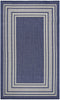 Nourison Horizon Indoor/Outdoor HOZ03 Navy Area Rug Main Image