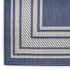 Nourison Horizon Indoor/Outdoor HOZ03 Navy Area Rug Texture Image