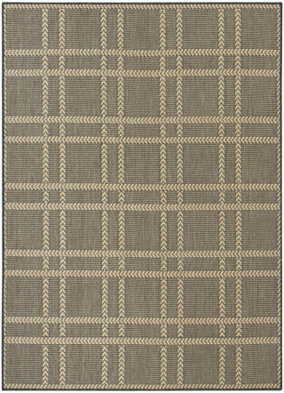 Nourison Horizon Indoor/Outdoor HOZ04 Charcoal Area Rug main image