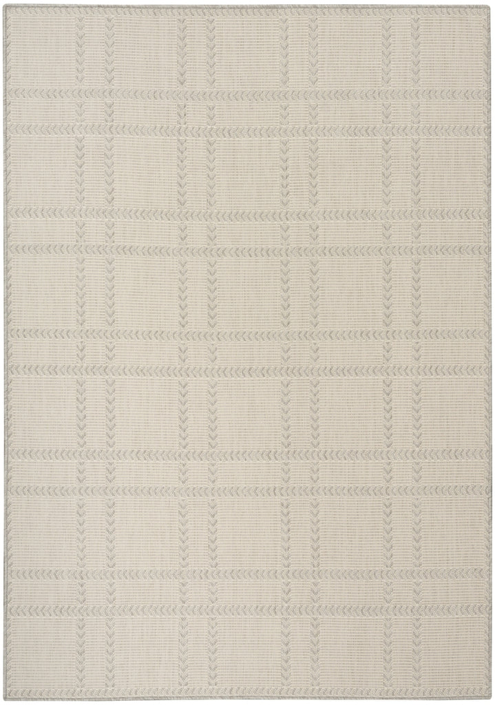 Nourison Horizon Indoor/Outdoor HOZ04 Grey Area Rug main image