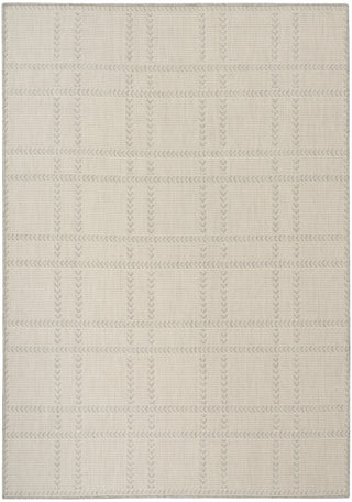 Nourison Horizon Indoor/Outdoor HOZ04 Grey Area Rug main image