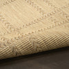 Nourison Horizon Indoor/Outdoor HOZ04 Natural Area Rug Corner Image