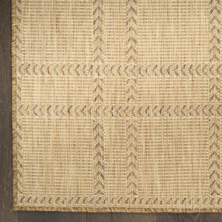 Nourison Horizon Indoor/Outdoor HOZ04 Natural Area Rug Detail Image