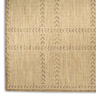 Nourison Horizon Indoor/Outdoor HOZ04 Natural Area Rug Texture Image
