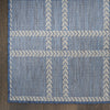 Nourison Horizon Indoor/Outdoor HOZ04 Navy Area Rug Detail Image