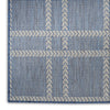 Nourison Horizon Indoor/Outdoor HOZ04 Navy Area Rug Texture Image