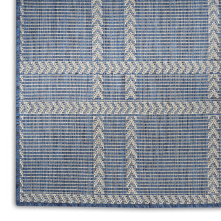 Nourison Horizon Indoor/Outdoor HOZ04 Navy Area Rug Texture Image