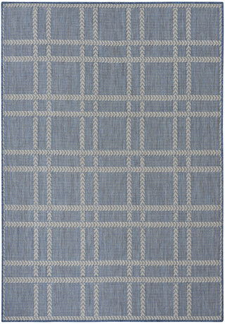 Nourison Horizon Indoor/Outdoor HOZ04 Navy Area Rug Main Image