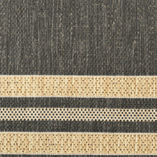 Nourison Horizon Indoor/Outdoor HOZ05 Charcoal Area Rug Swatch Image
