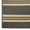 Nourison Horizon Indoor/Outdoor HOZ05 Charcoal Area Rug Texture Image