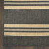 Nourison Horizon Indoor/Outdoor HOZ05 Charcoal Area Rug Detail Image