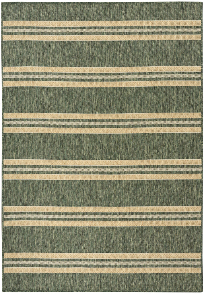 Nourison Horizon Indoor/Outdoor HOZ05 Green Area Rug main image