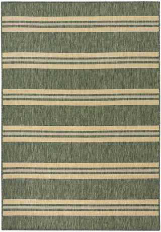 Nourison Horizon Indoor/Outdoor HOZ05 Green Area Rug main image