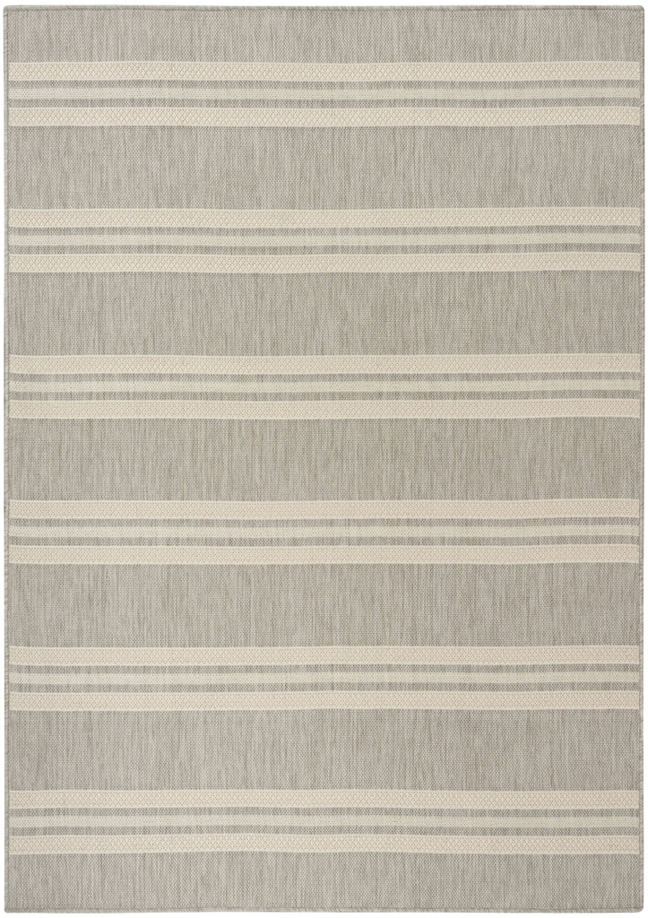 Nourison Horizon Indoor/Outdoor HOZ05 Grey Area Rug main image