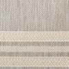 Nourison Horizon Indoor/Outdoor HOZ05 Grey Area Rug Swatch Image