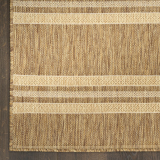 Nourison Horizon Indoor/Outdoor HOZ05 Natural Area Rug Detail Image