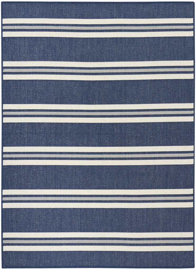 Nourison Horizon Indoor/Outdoor HOZ05 Navy Area Rug main image