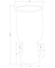 Surya Harappa HPR-003 Black Line Drawing