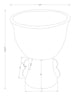 Surya Harappa HPR-004 Black Line Drawing