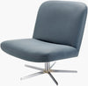 Surya Harpiste HPS-002 Pale Blue / Metallic-Silver Furniture main image