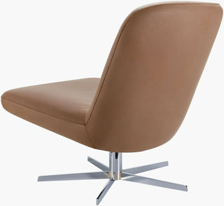 Surya Harpiste HPS-001 Medium Brown / Metallic-Silver Furniture Corner Shot