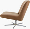 Surya Harpiste HPS-001 Medium Brown / Metallic-Silver Furniture Main Image