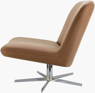 Surya Harpiste HPS-001 Medium Brown / Metallic-Silver Furniture Main Image