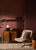 Surya Harpiste HPS-001 Medium Brown / Metallic-Silver Furniture Style Shot