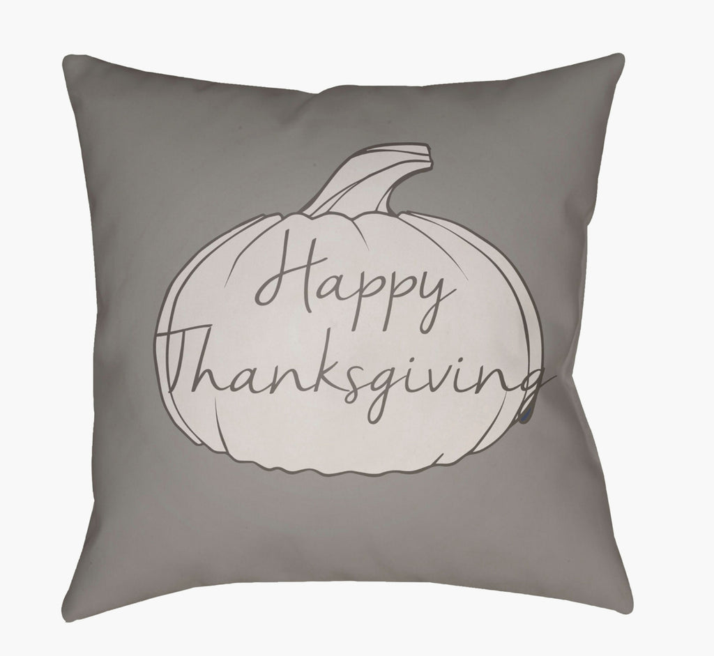 Livabliss Happy Thanksgiving HPY-005 Charcoal main image