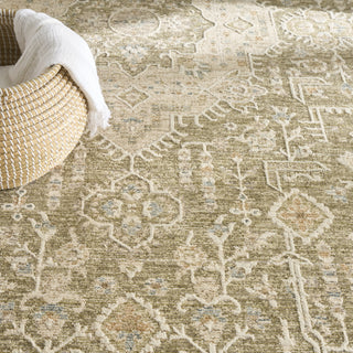 Nourison Harbor HRB02 Green Area Rug Texture Image
