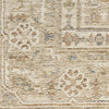 Nourison Harbor HRB03 Mocha Area Rug Corner Image