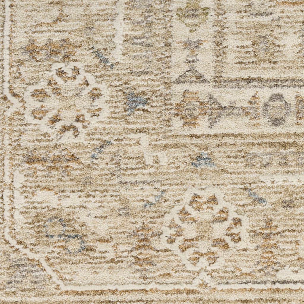 Nourison Harbor HRB03 Mocha Area Rug Corner Image