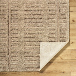 Livabliss Harrow HRR-2300 Beige Machine Washable Area Rug Pile