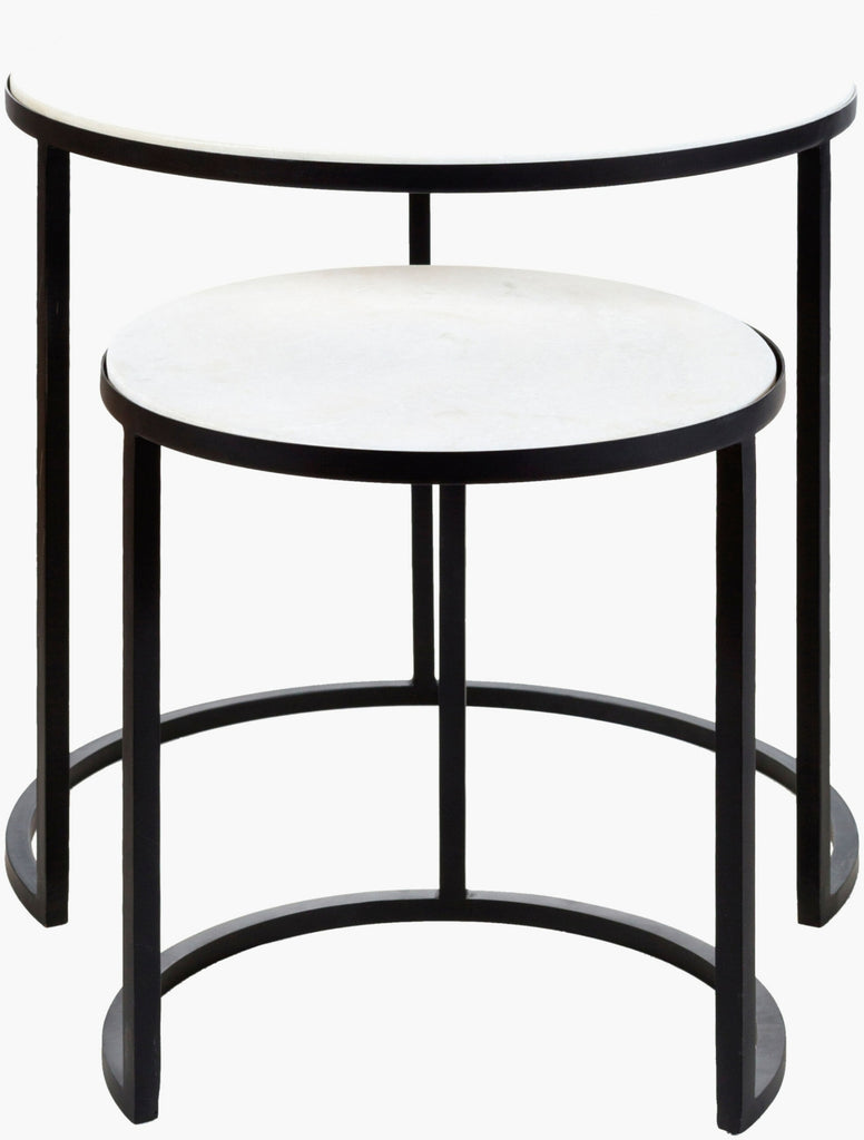 Surya Hearthstone HTS-001 Ivory / Black Furniture main image