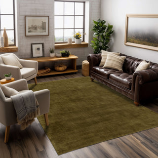 Karastan Hudson Moss Area Rug Lifestyle Image Feature