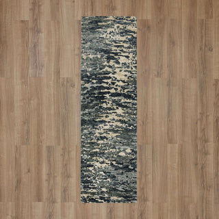 Karastan Bowen Huron Blue Area Rug by Drew and Jonathan 