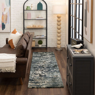 Karastan Bowen Huron Blue Area Rug by Drew and Jonathan 