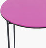 Surya Hues HUS-002 Pink / Black Furniture Angle
