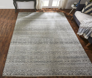 Ancient Boundaries Happy HAP-04 Grey Tones Area Rug Lifestyle Image Feature